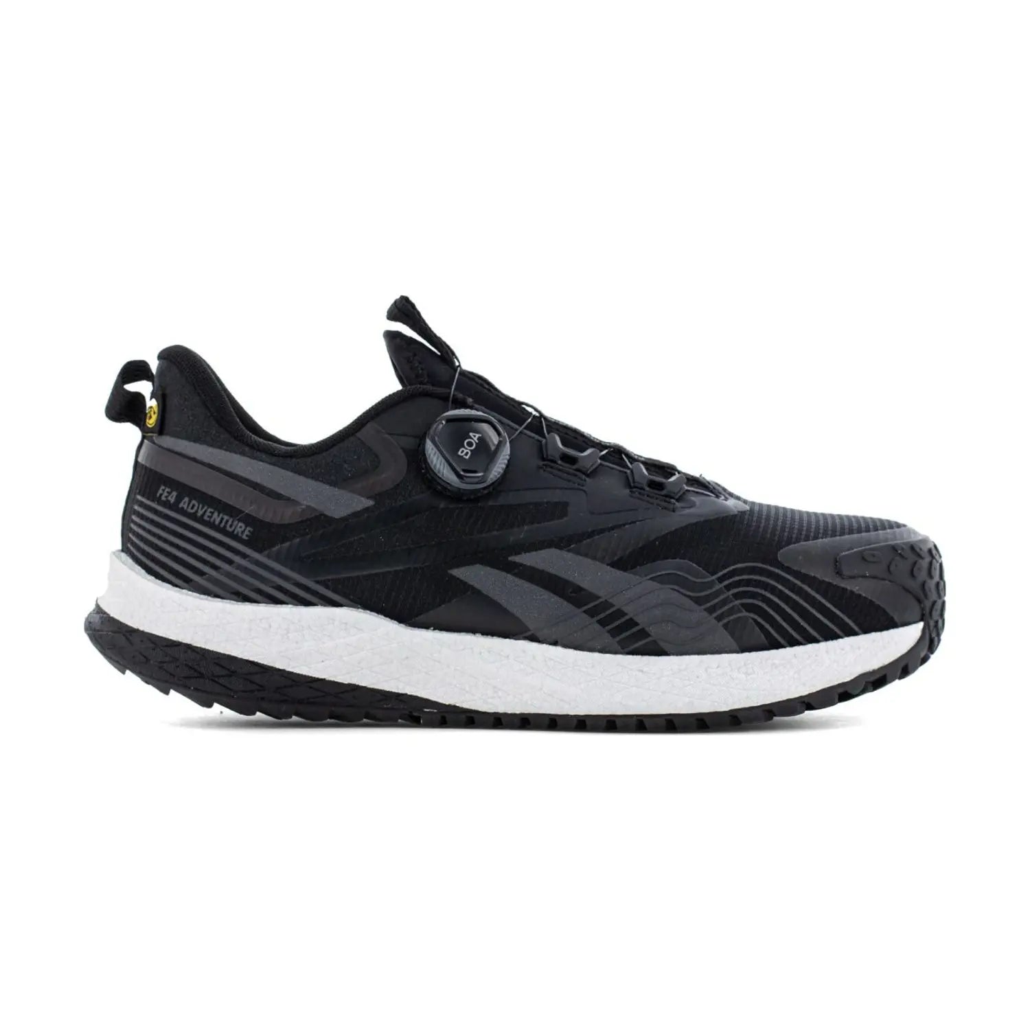 Reebok FE4 Adventure S1P Black/Grey BOA Safety Shoe Size 3