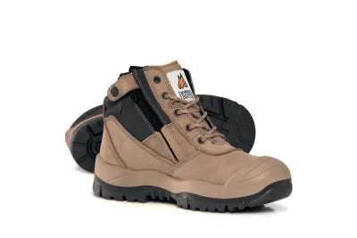 Mongrel 461 Side Zip Safety Boots W/Scuff Cap