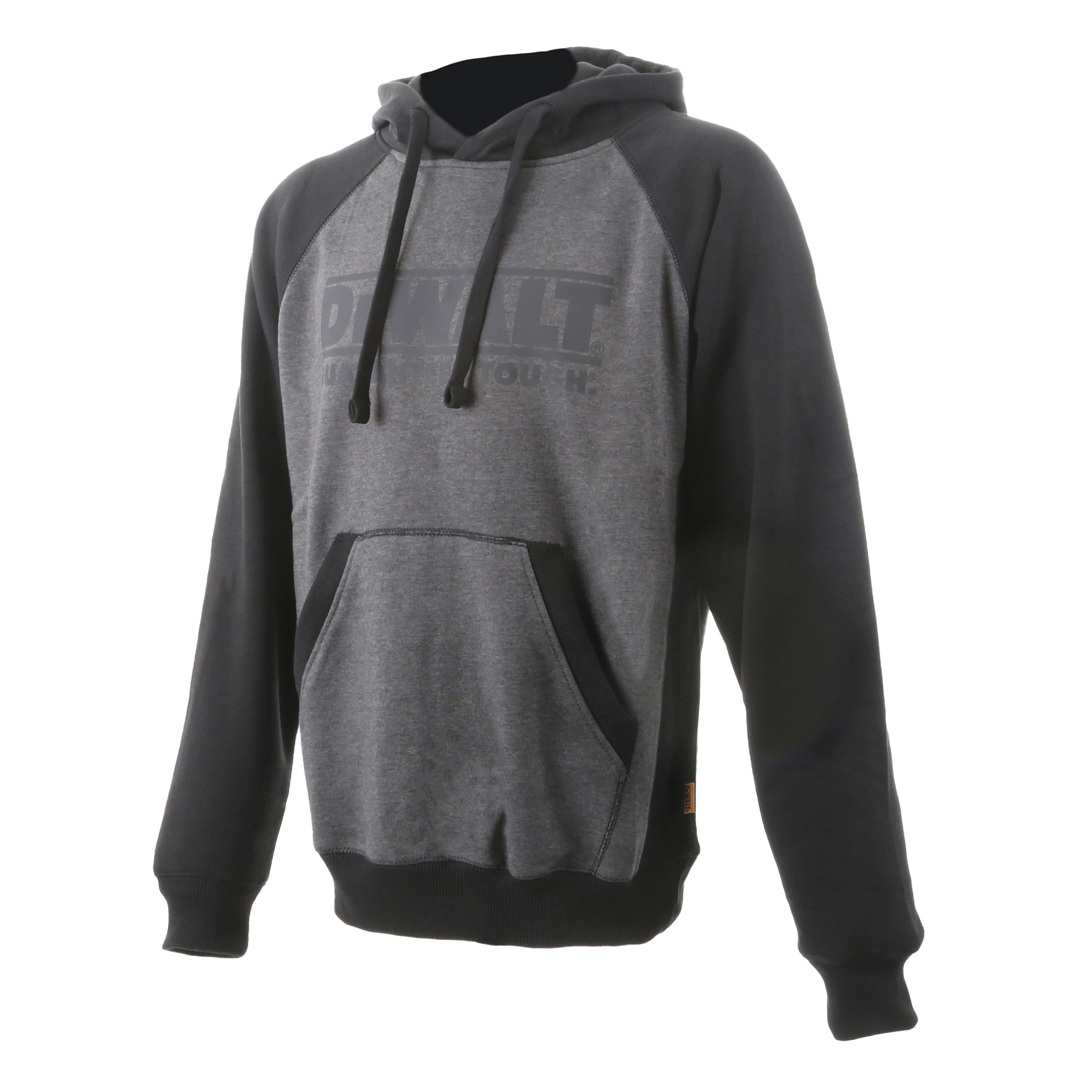 Stratford Grey Marl/Black Hooded Sweatshirt