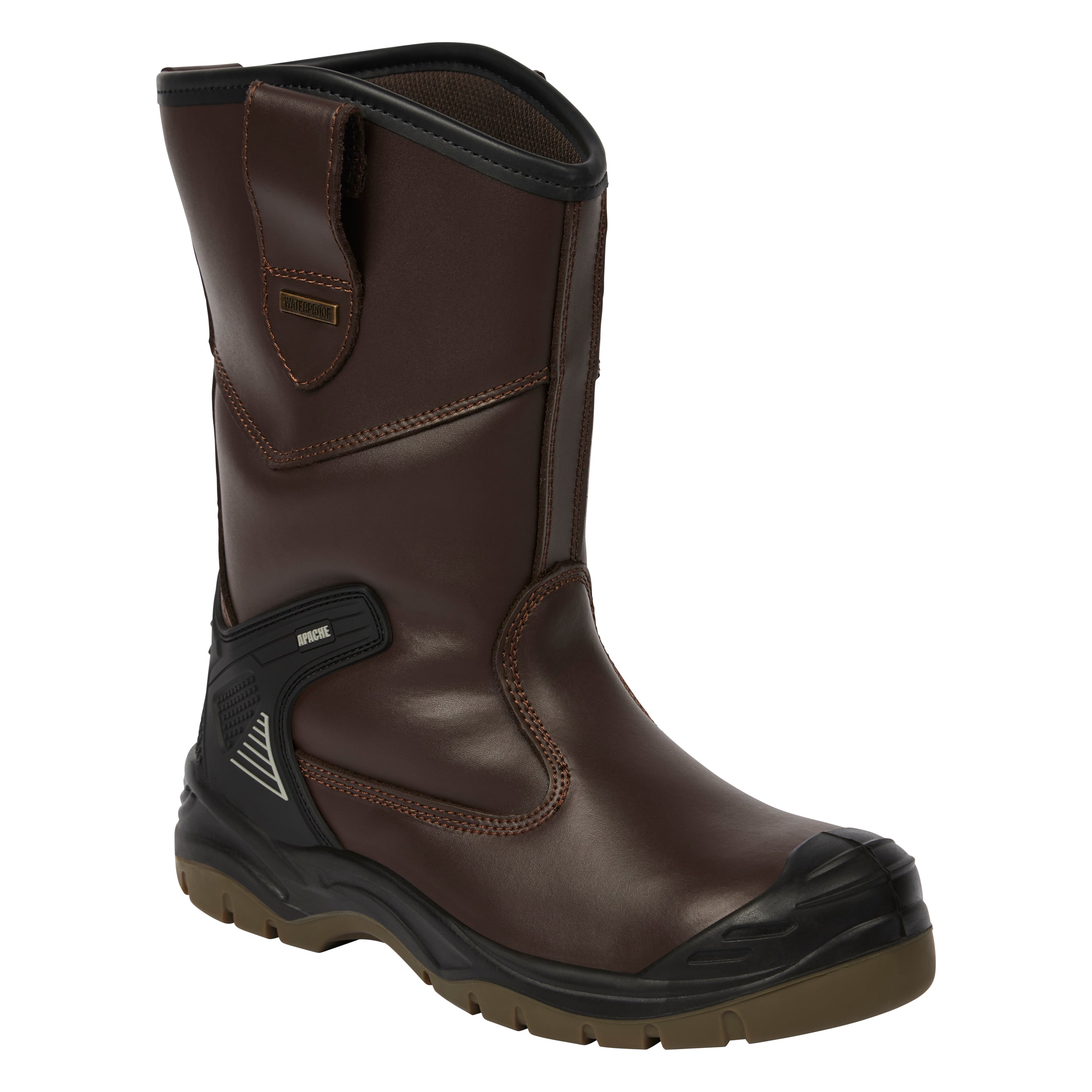 AP305 Brown Waterproof Rigger Boot