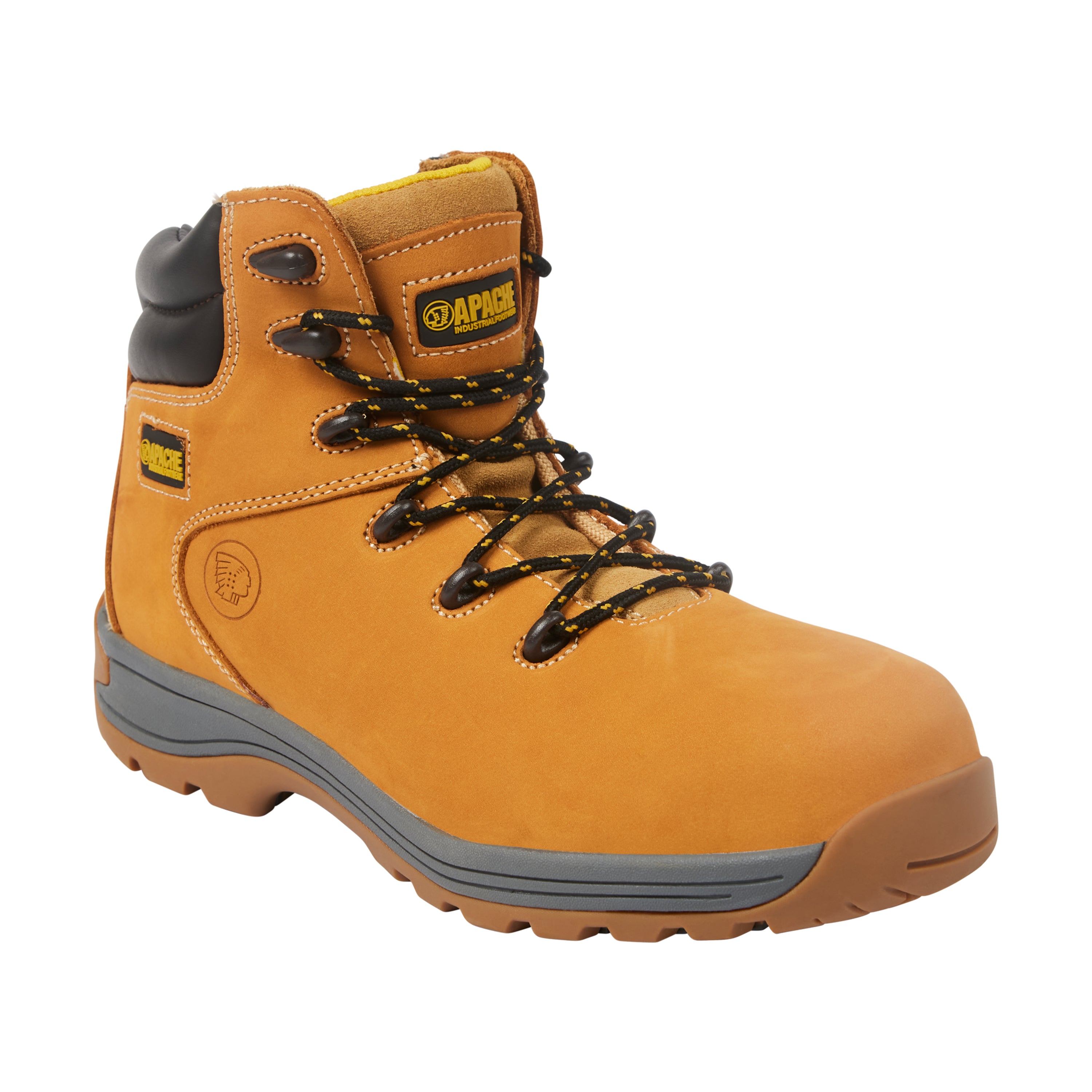 AP314CM Wheat Nubuck Water Resistant Safety Hiker