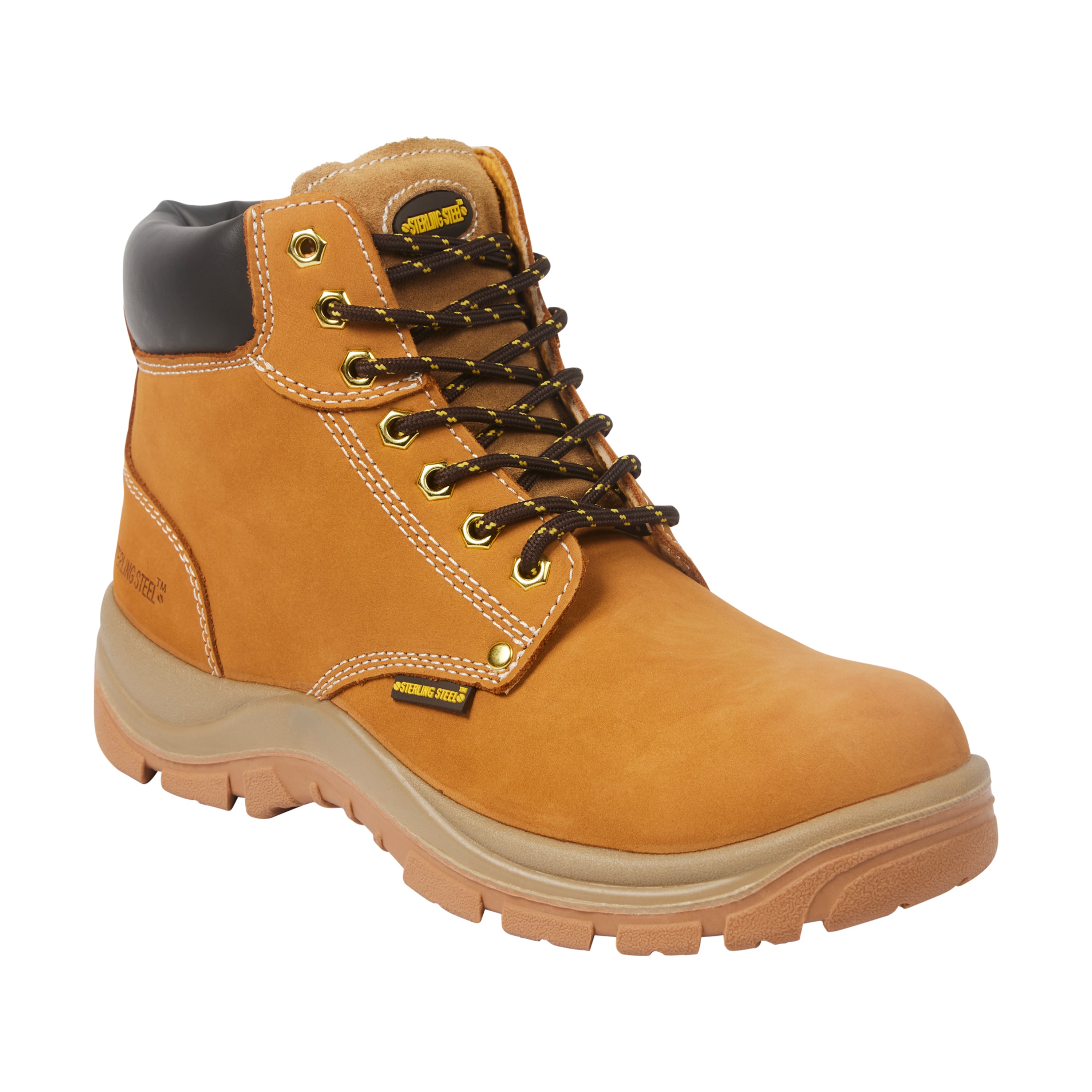 SS819CM Wheat 6 Eye Hiker Boot