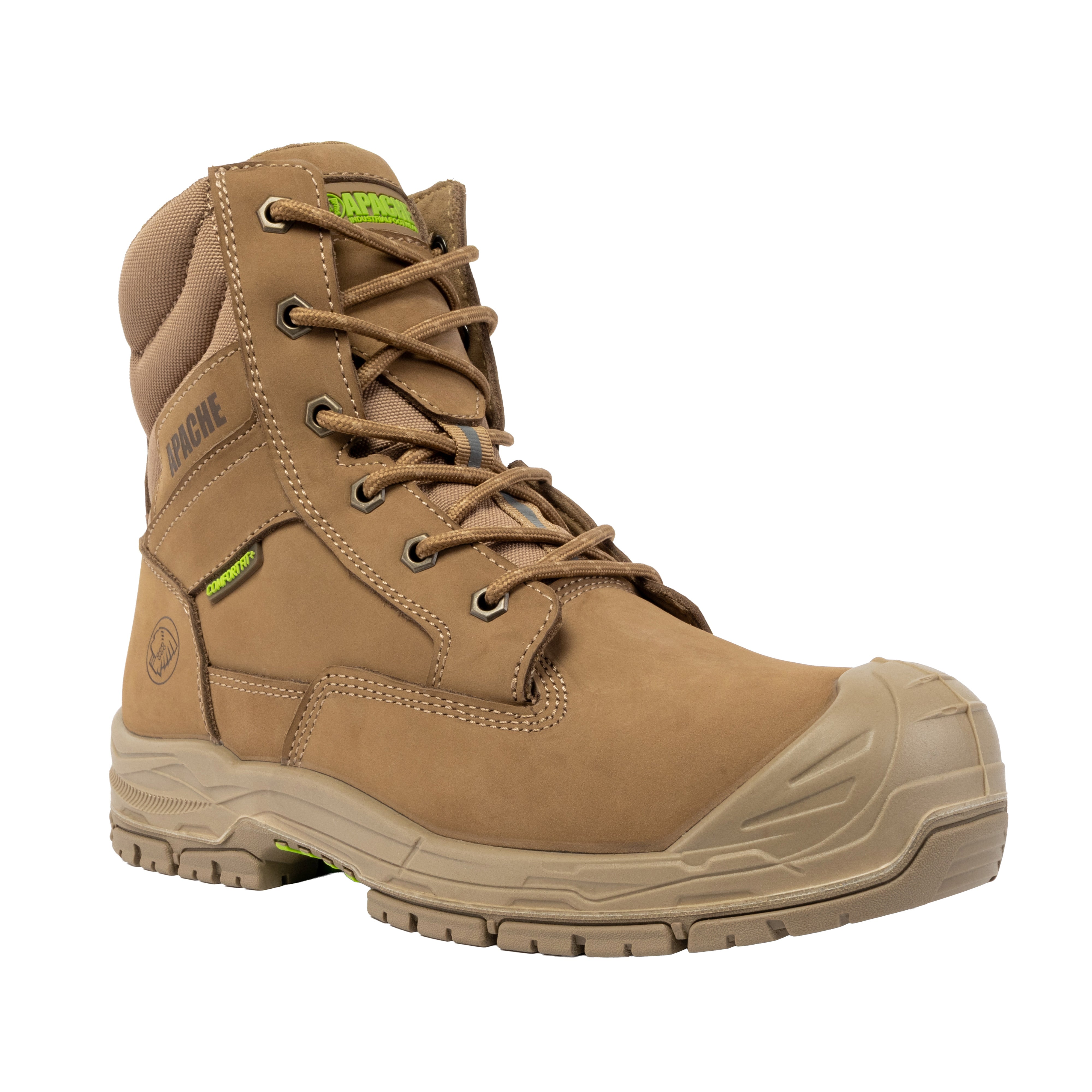Outback Stone Water Resistant Size Zip Boot with HI & CI
