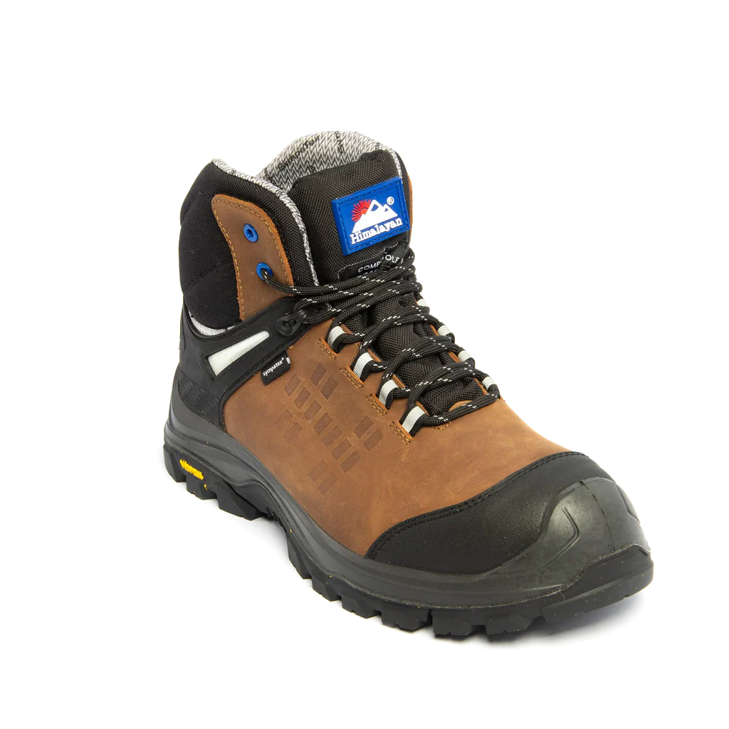Vibram EcoStep Brown Safety Boot