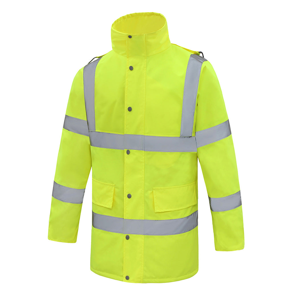 AQUA HIGH VISIBILITY WATERPROOF JACKET
