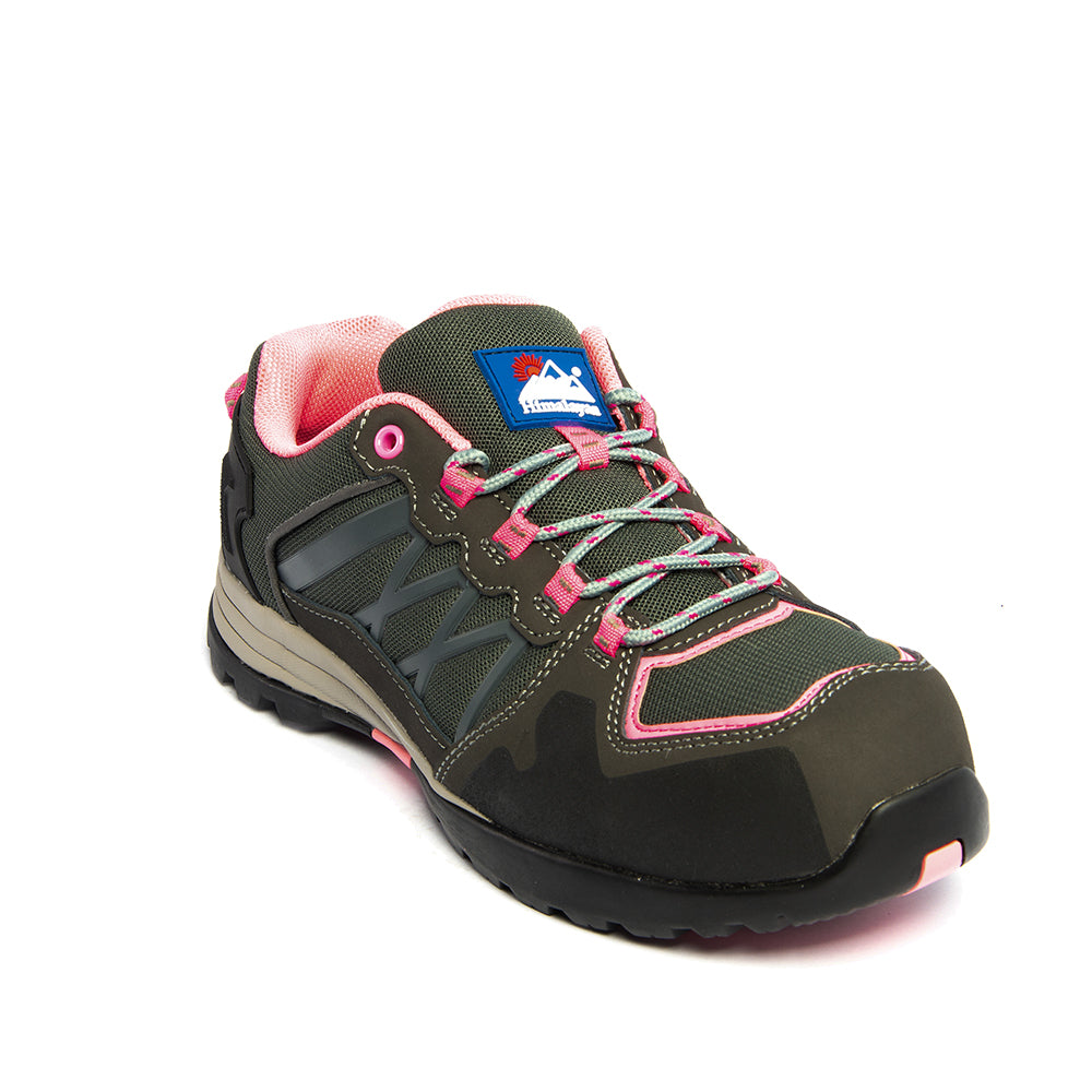 4302GR030 Grey Pink EVA Rubber Safety Shoe