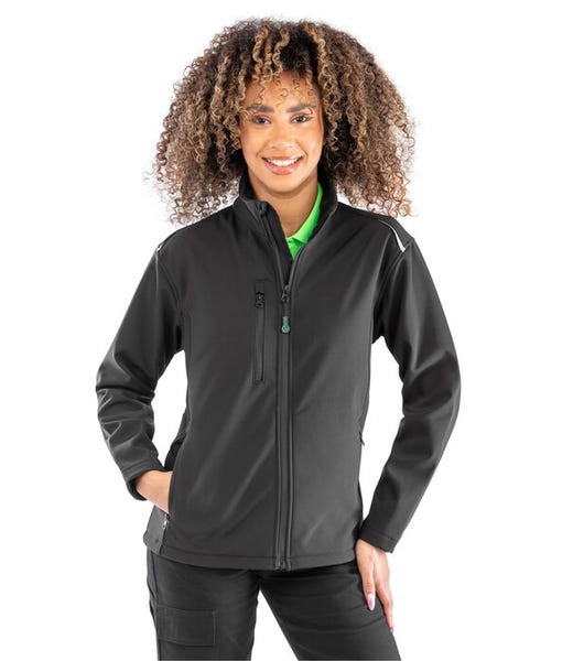 Women's Recycled 3-Layer Printable Softshell Jacket