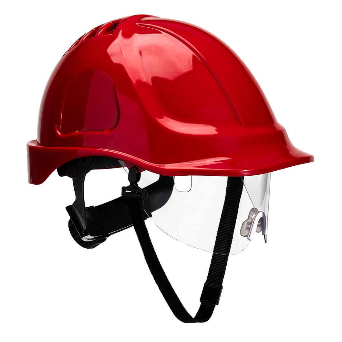 Endurance Vented ABS Safety Helmet with Visor