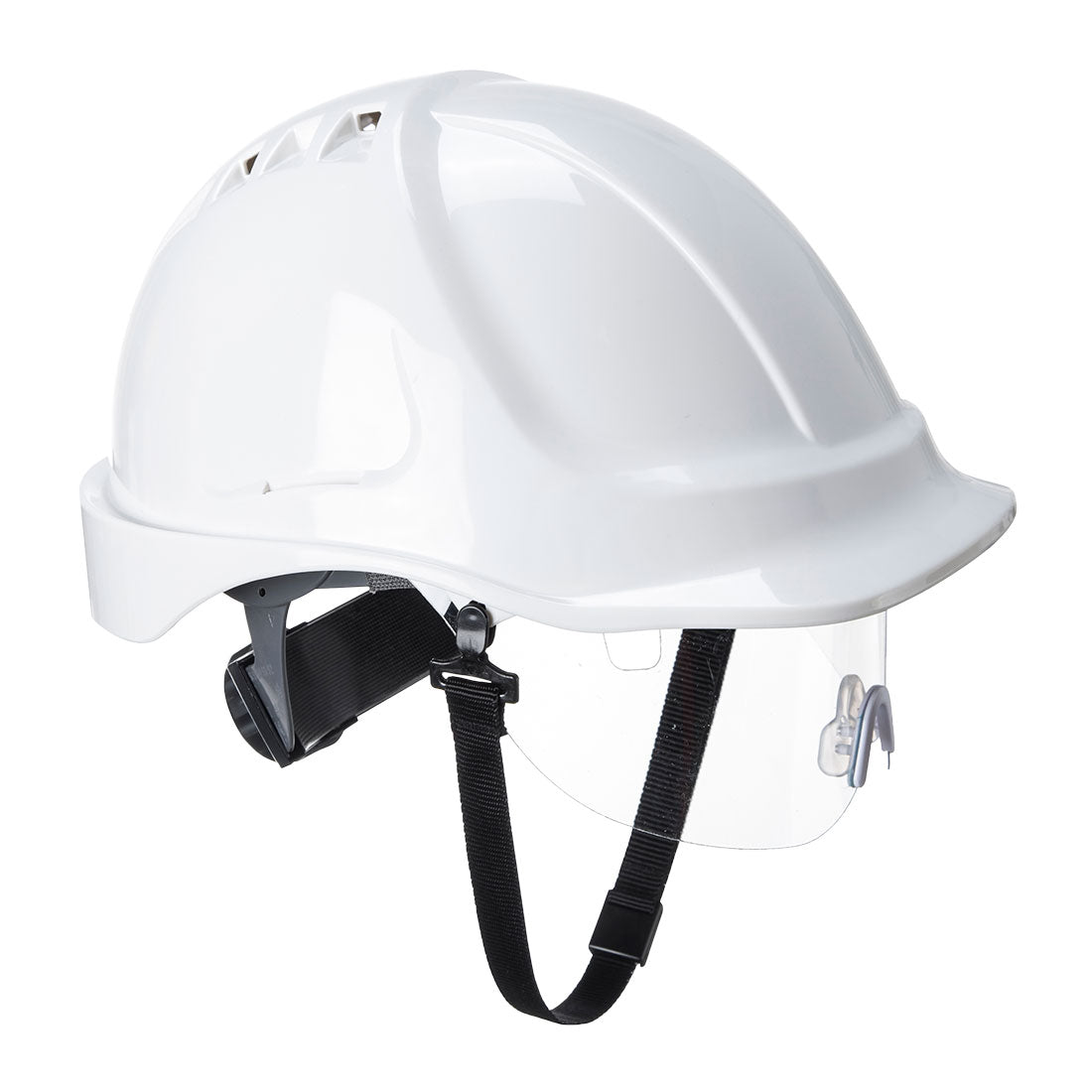Endurance Vented ABS Safety Helmet with Visor