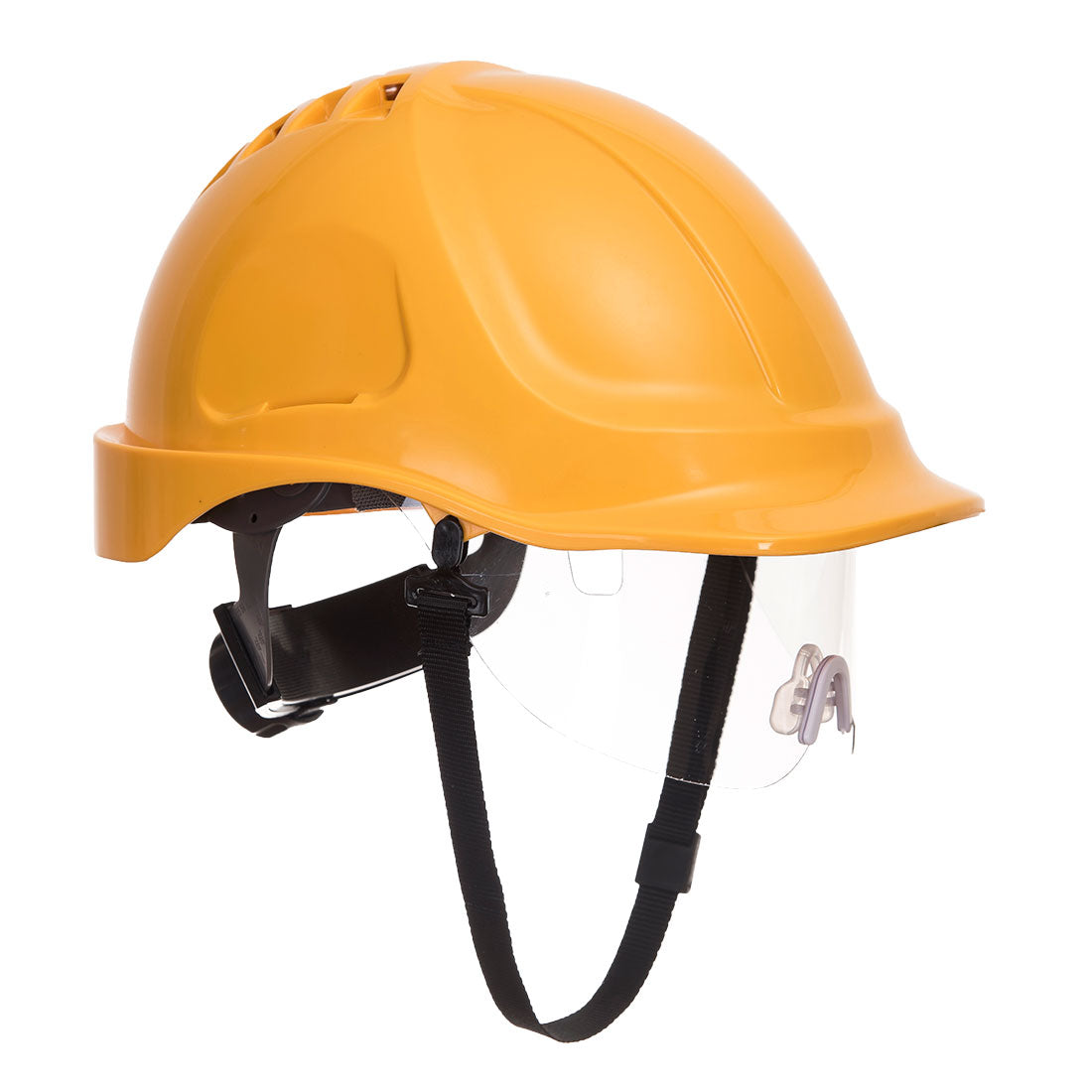 Endurance Vented ABS Safety Helmet with Visor
