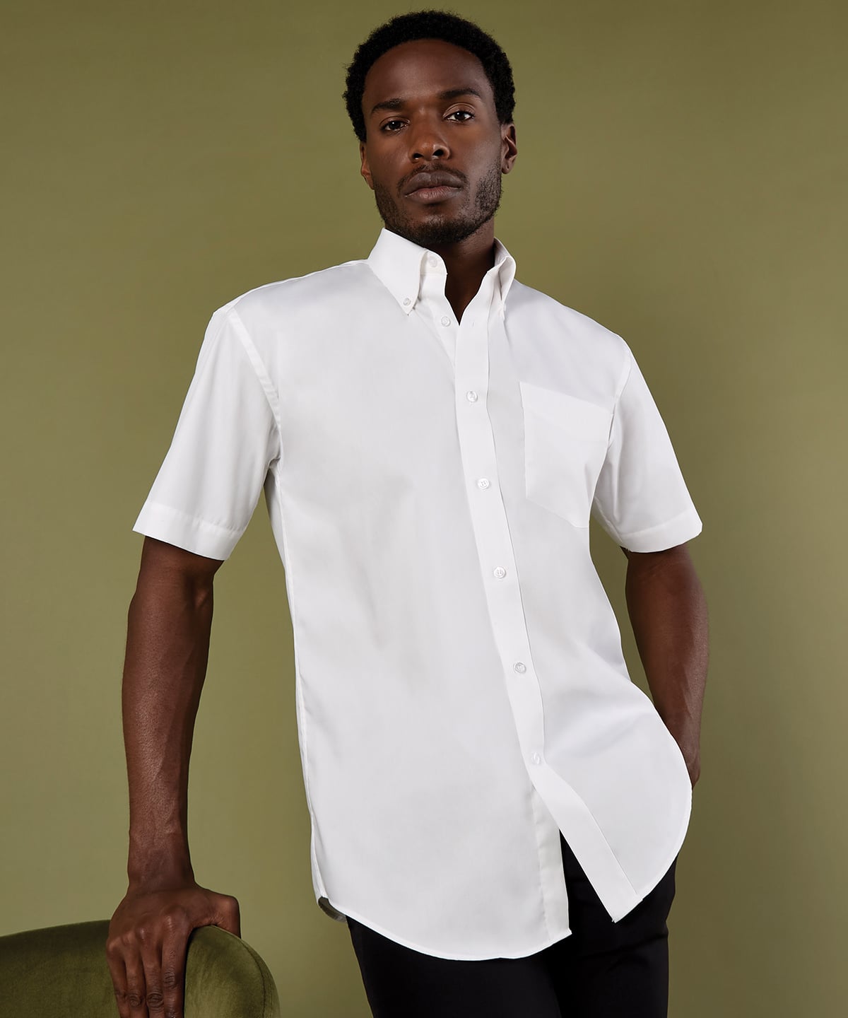 KK109 Corporate Oxford shirt short-sleeved (classic fit)