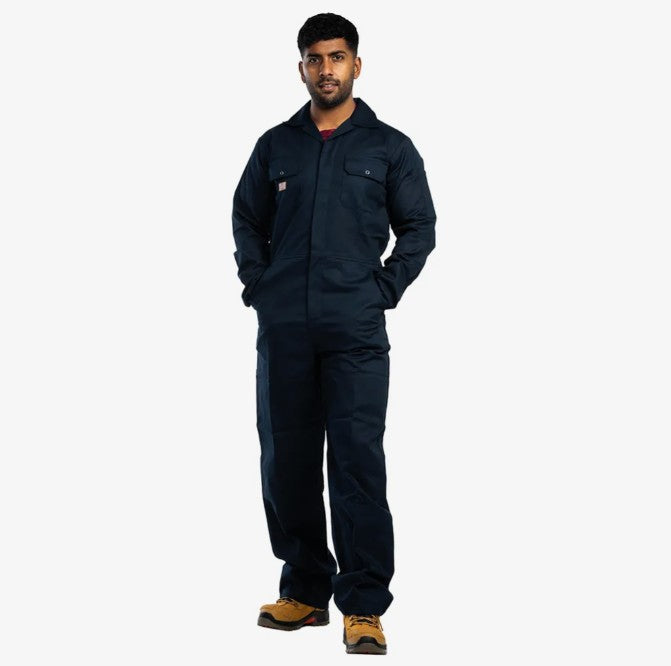 Navy Studded Coverall