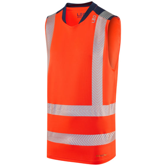 BRADWELL Leo EcoViz Performance+ Sleeveless T-Shirt