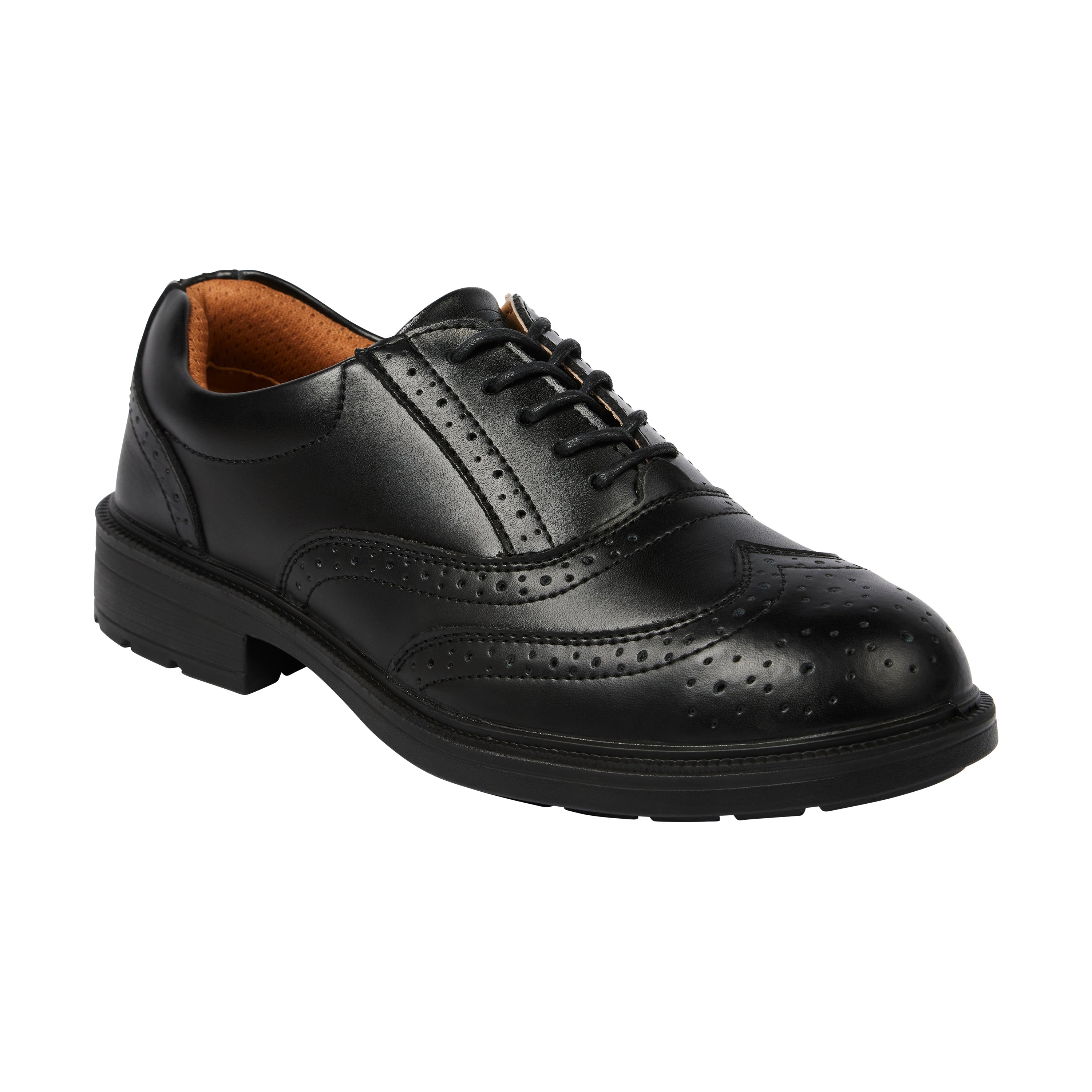 SS500CM Black Brogue Safey Shoe
