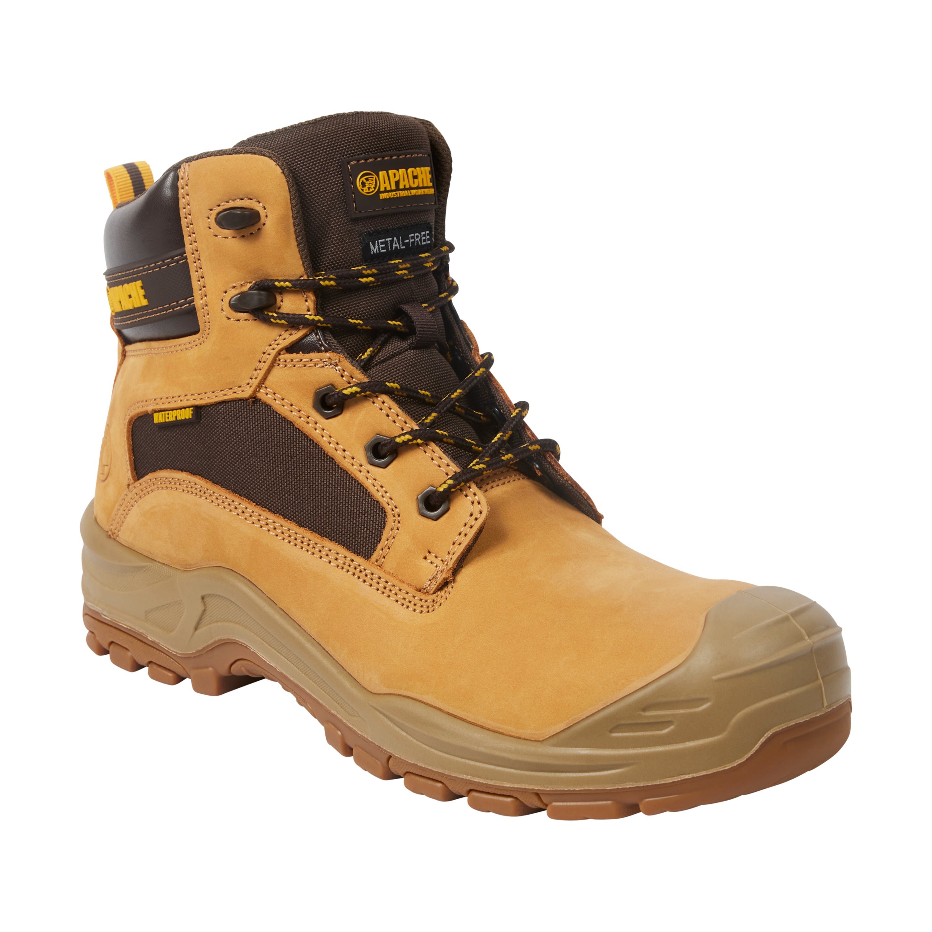 Arizona Honey Nubuck Metal Free Waterproof Safety Boot