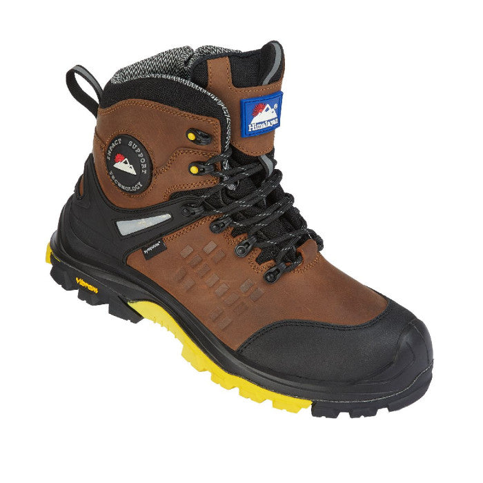 Vibram Brown Zipper Boot
