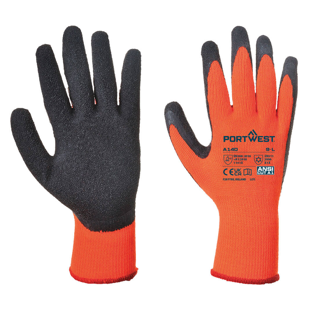 Cold 10 Latex Crinkle Glove