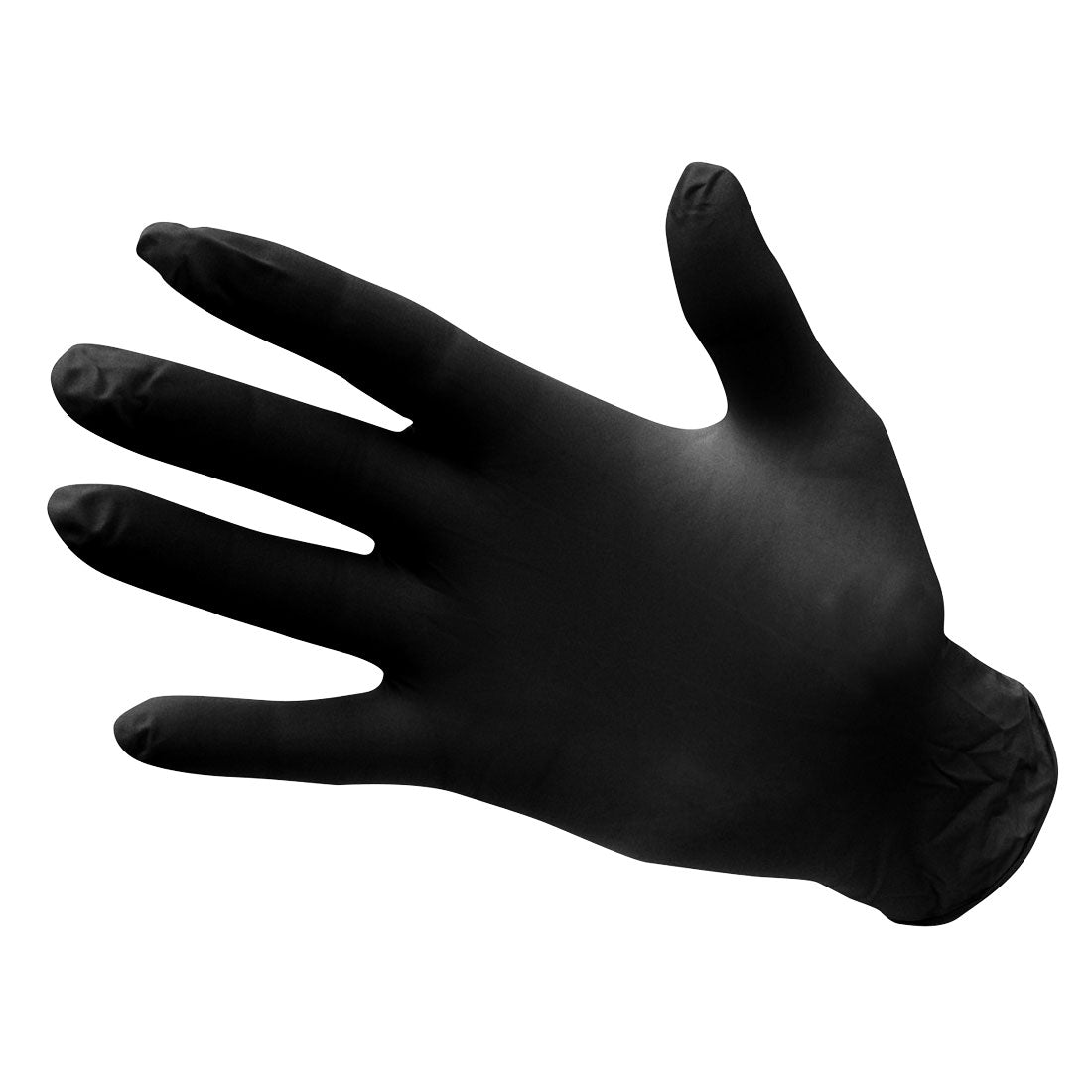 A925 - Disp 3.5 mil Nitrile Powder Free Disposable Glove (Pk100) Black