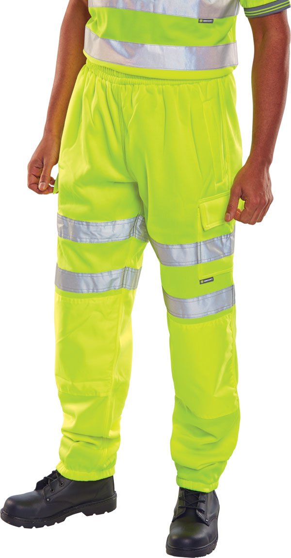 HI VIZ SWEAT JOG BOTTOM