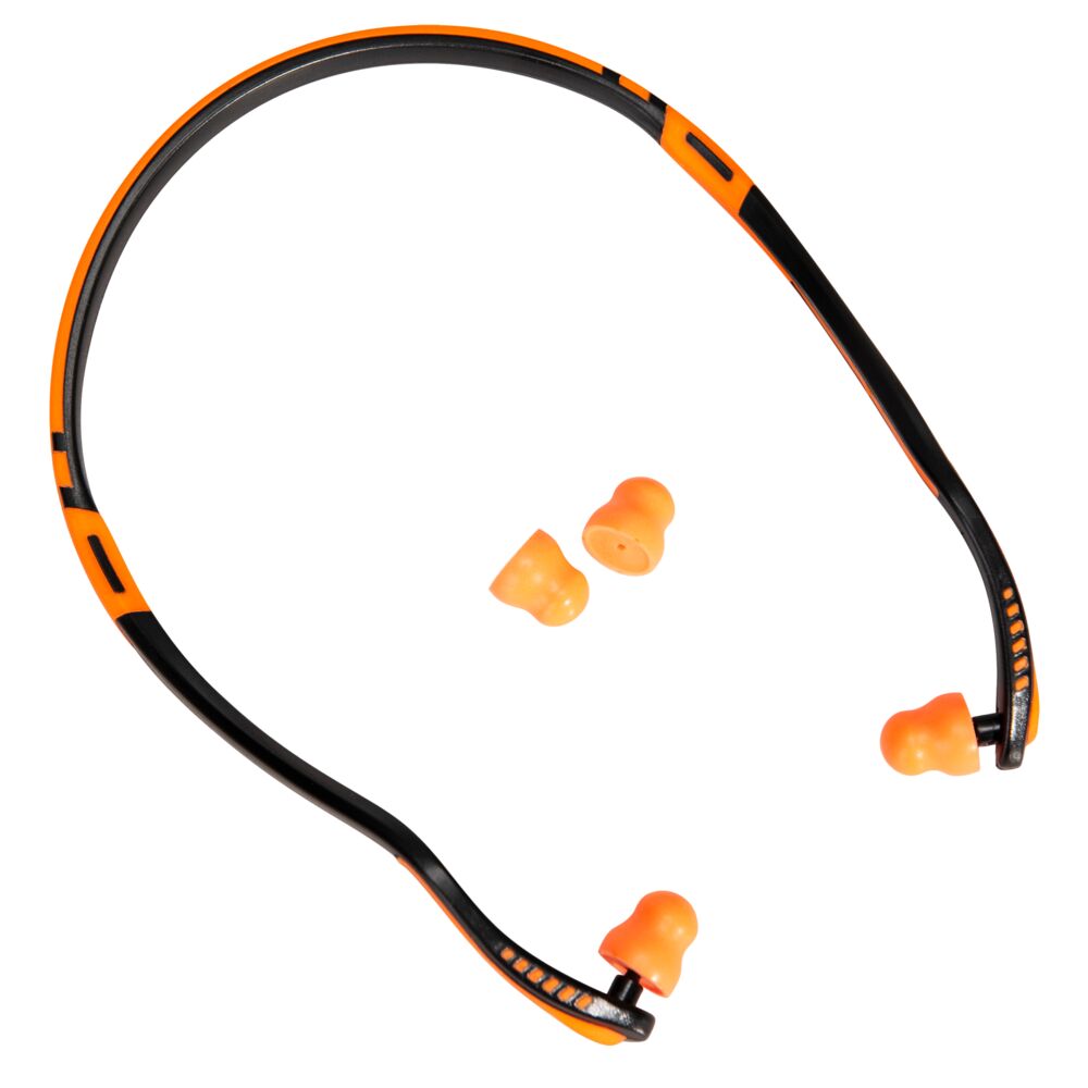 Easy Fit PU Ear Plugs Banded (2 Pairs)
