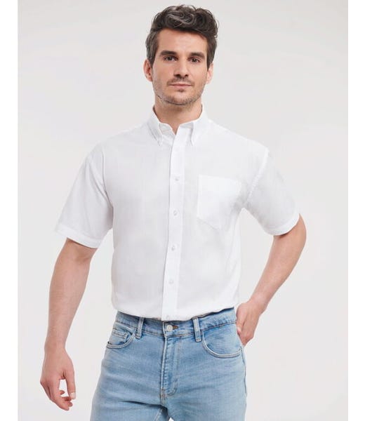 Men's Short Sleeve Classic Oxford Shirt
