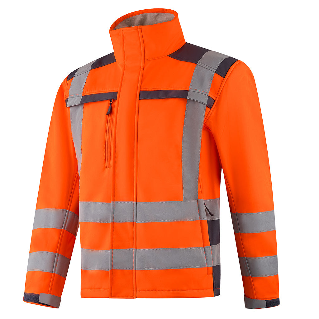 HI VIS SOFT SHELL FLEECE JACKET
