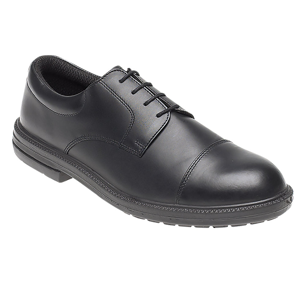 910CBK060 Blk Formal DD Sfty Shoe with Cap