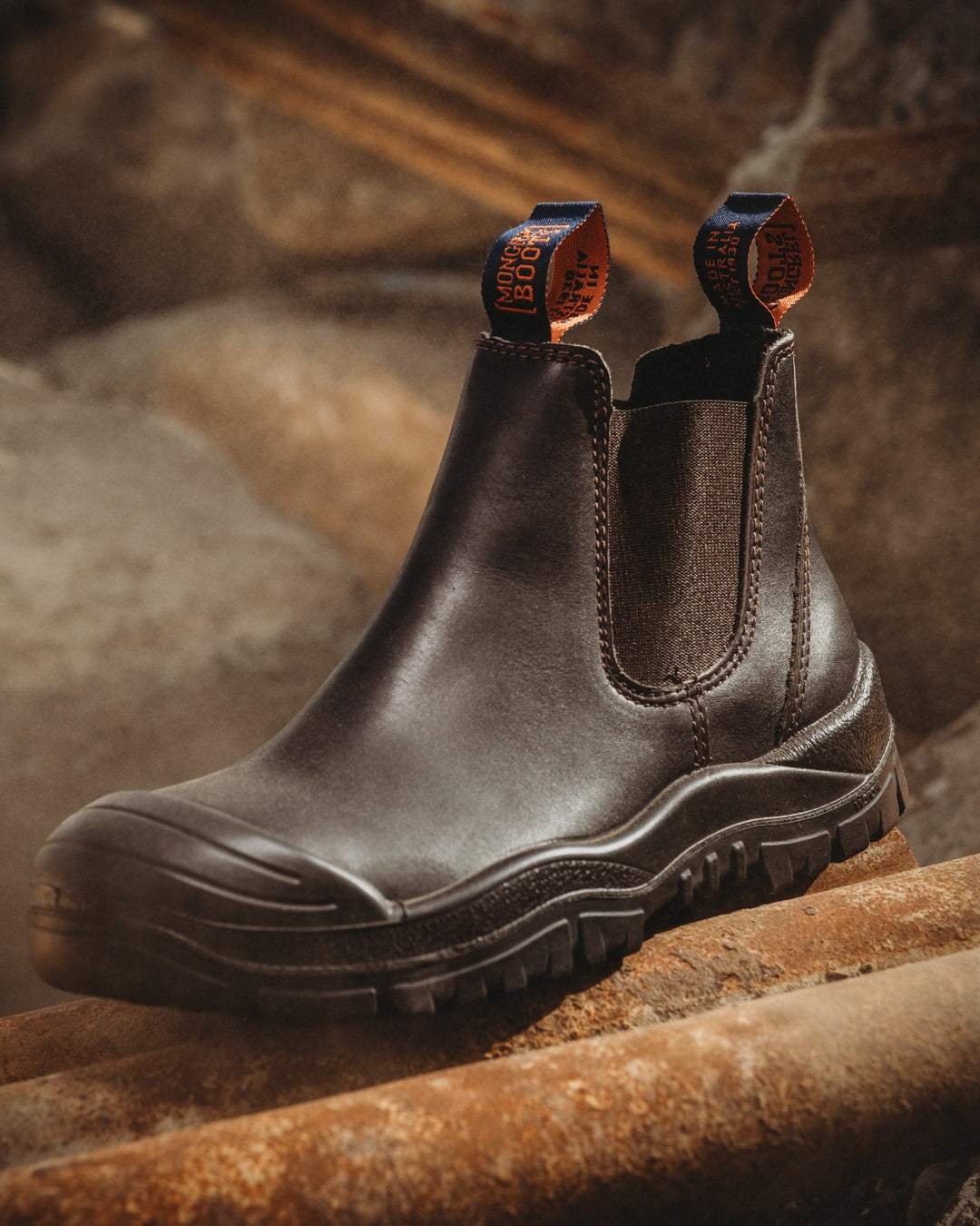 Mongrel 545030 Safety Dealer Boots Bump Cap