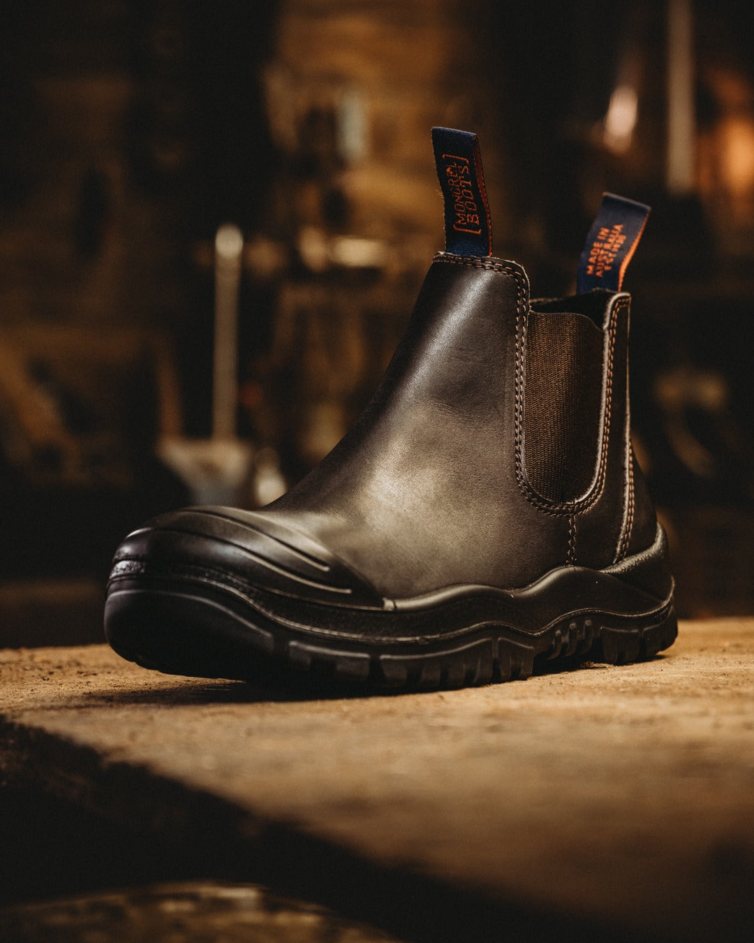 Mongrel 545030 Safety Dealer Boots Bump Cap