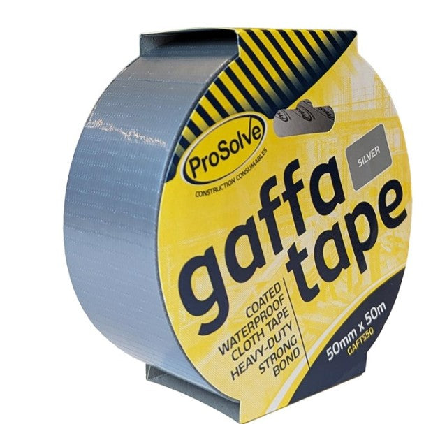 ProSolve Gaffa Tape 50mm x 50m - Silver