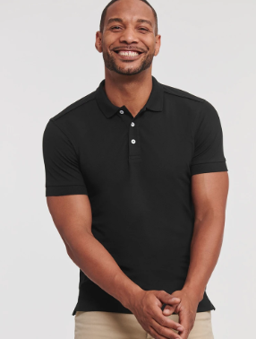 Russell Athletic Stretch Piqué Polo Shirt