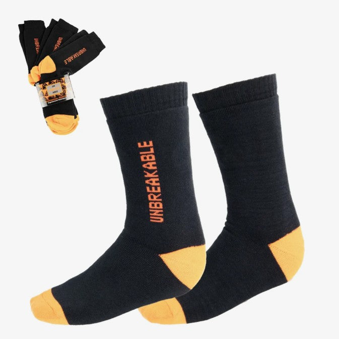 SOX BLACK UNBREAKABLE SOCKS Pack of 3