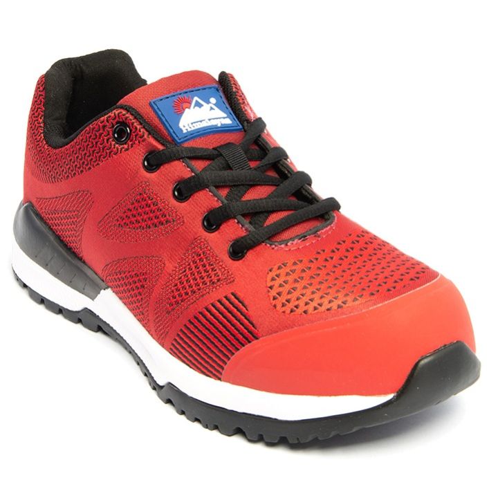#Bounce Red S1P/SRC Non-Metallic Trainer