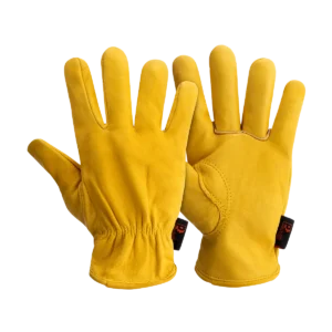 Pred Hide Drivers Glove - Gold