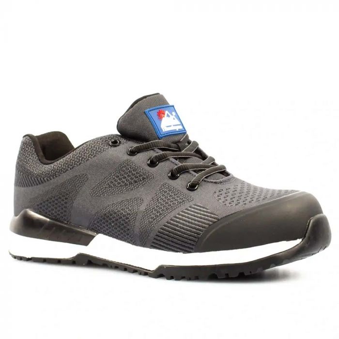 #Bounce Black S1P/SRC Non-Metallic Trainer