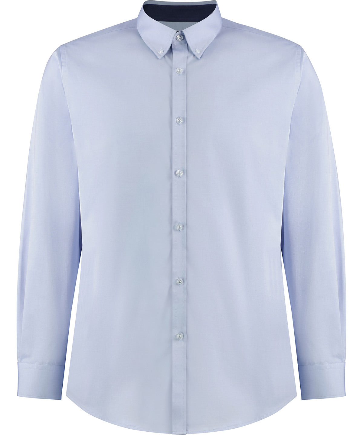 KK190 Contrast premium Oxford shirt (button-down collar) long-sleeved (tailored fit)
