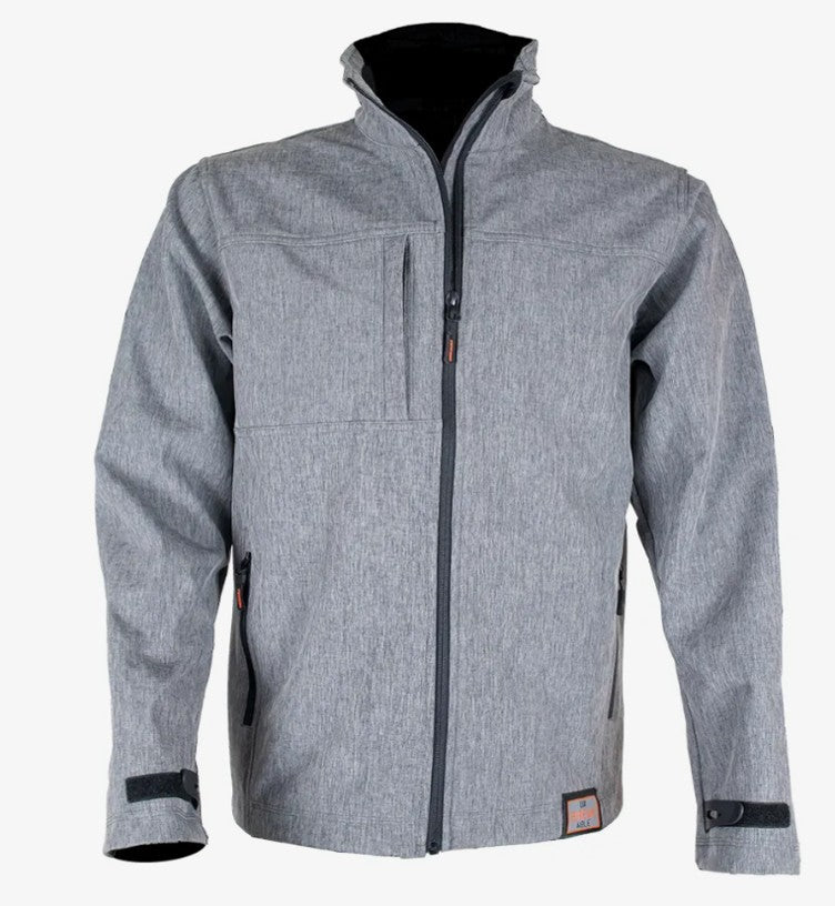 Burghley Grey Soft Shell