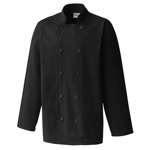 Long Sleeve Chef Jacket PR657( Premier ) - WorkStuff UK Limited